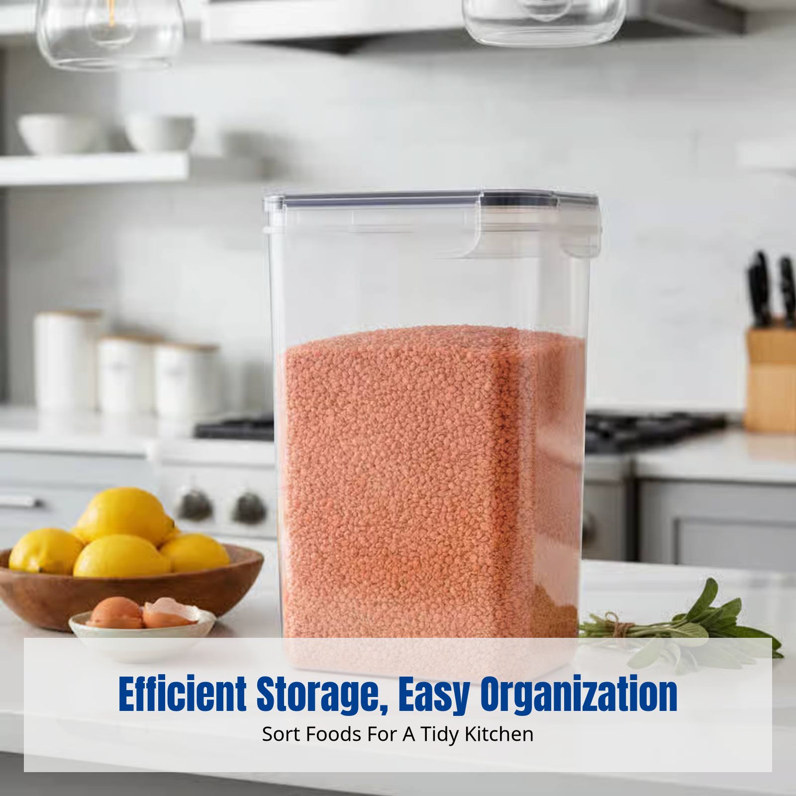 Food Storage Kitchen - Ensemble de contenants hermétiques pour aliments,