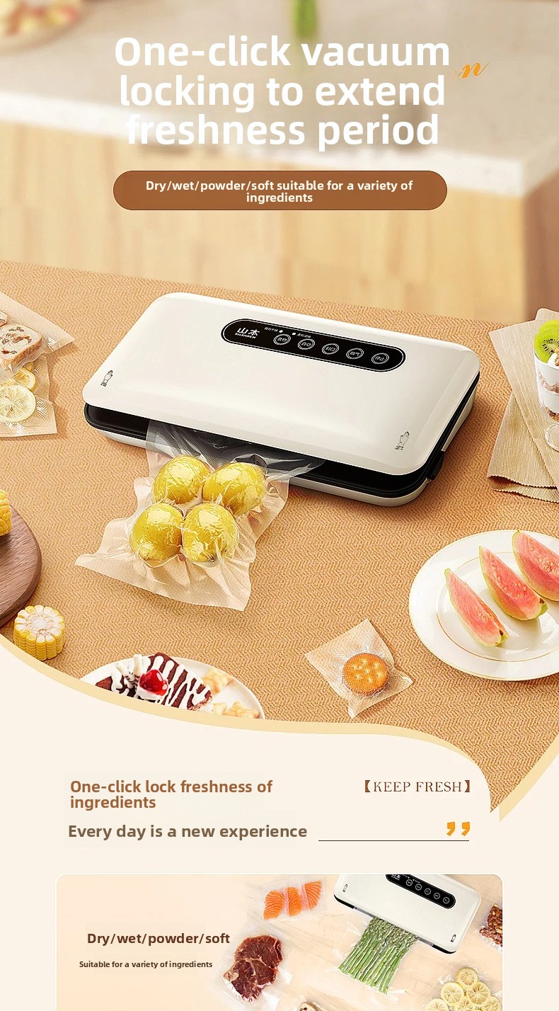 Food Storage Machine - Mini machine à sceller sous vide