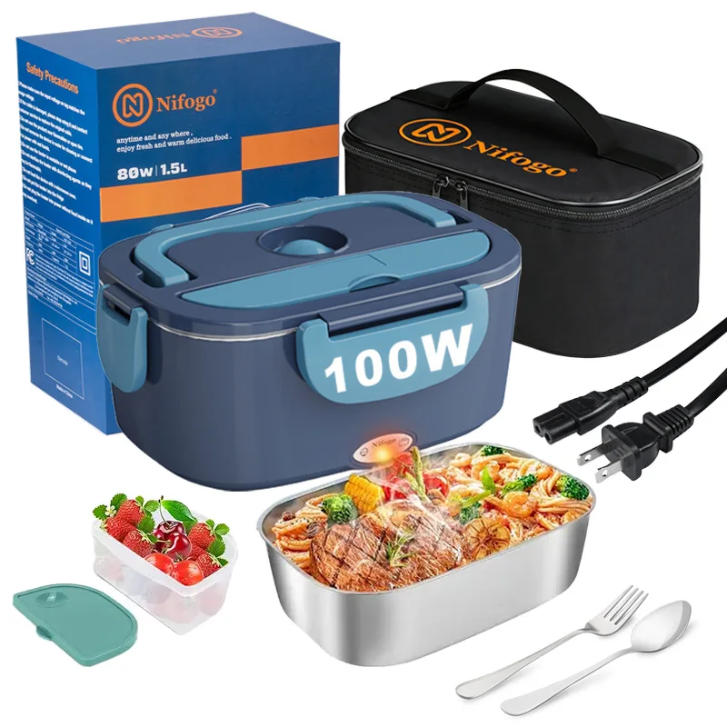 Food Storage Warmer - Boîte à lunch chauffante électrique 100W