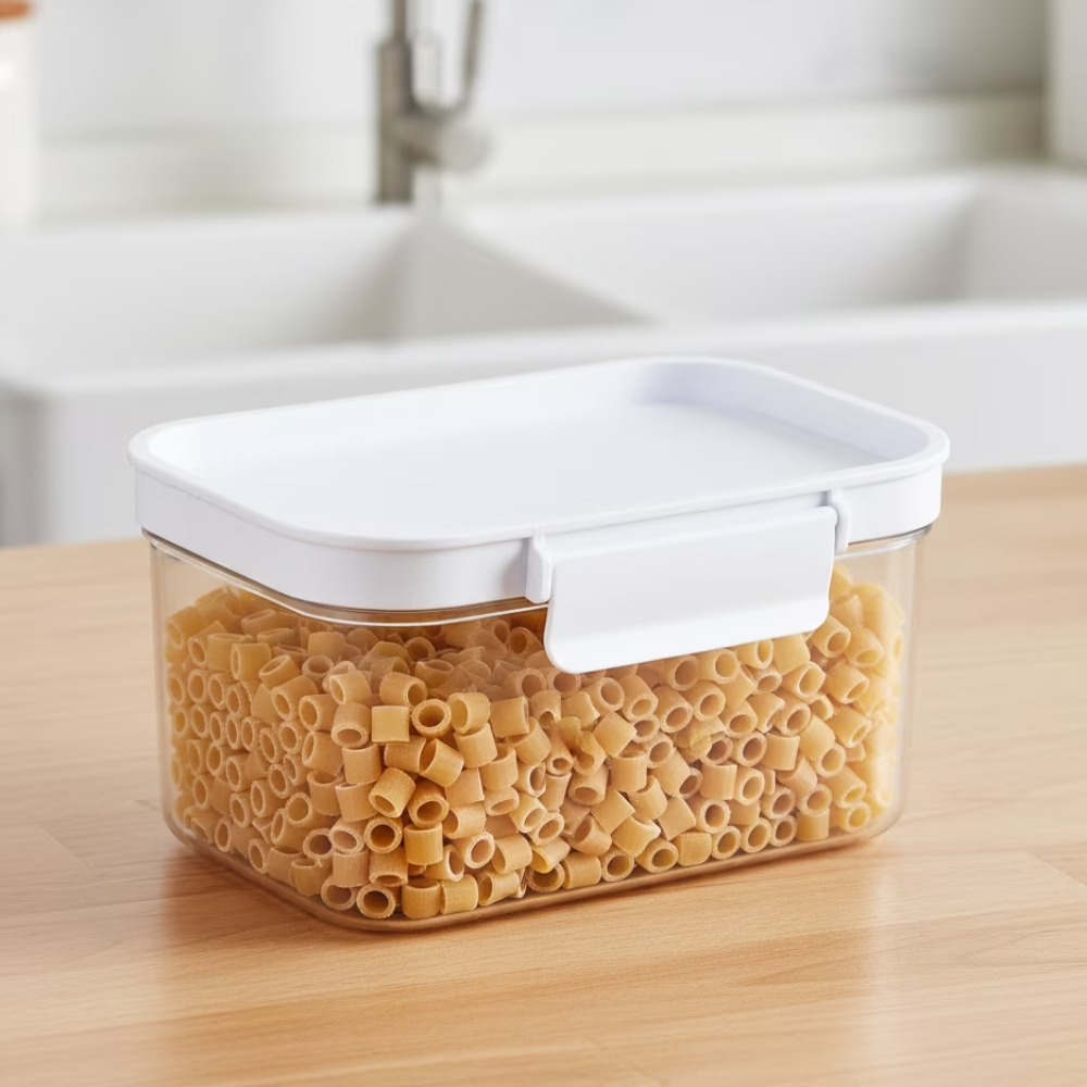 Food Storage With Lids - Petit récipient de rangement rectangulaire en