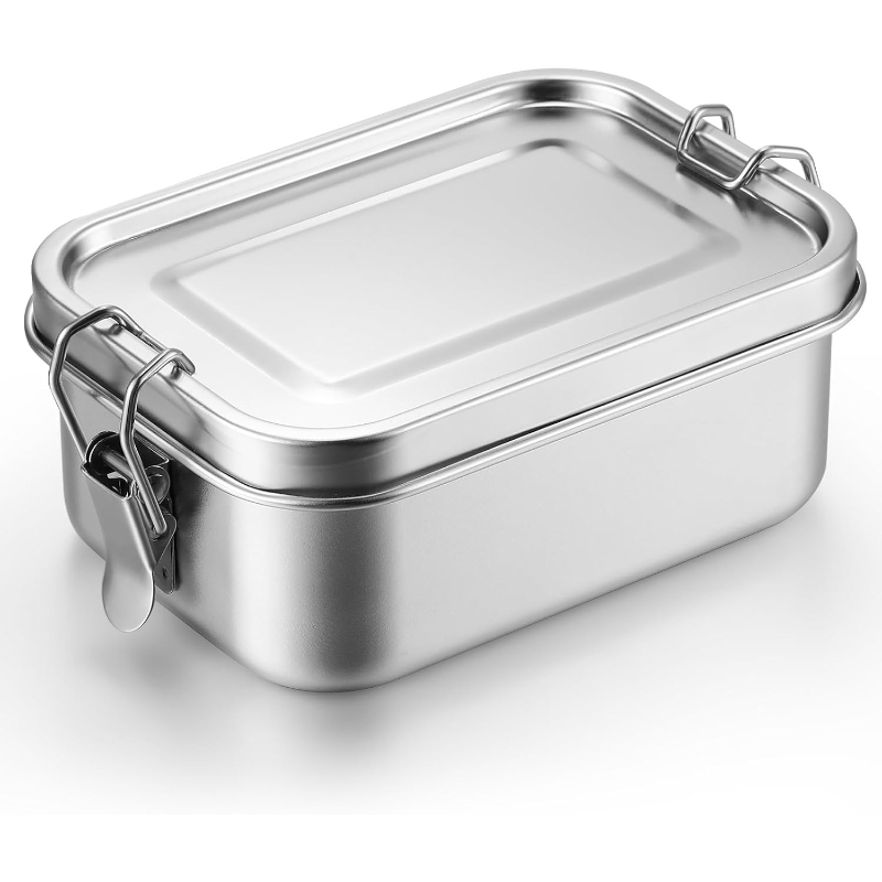 Food Storage Prep Containers - Boîtes de conservation alimentaire en acier