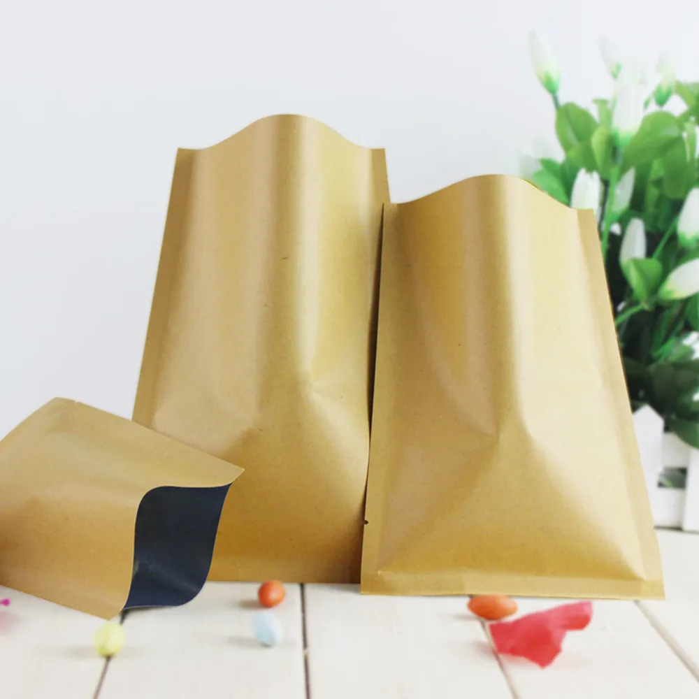 Food Storage In Mylar Bags - Sacs d'emballage en papier Kraft marron