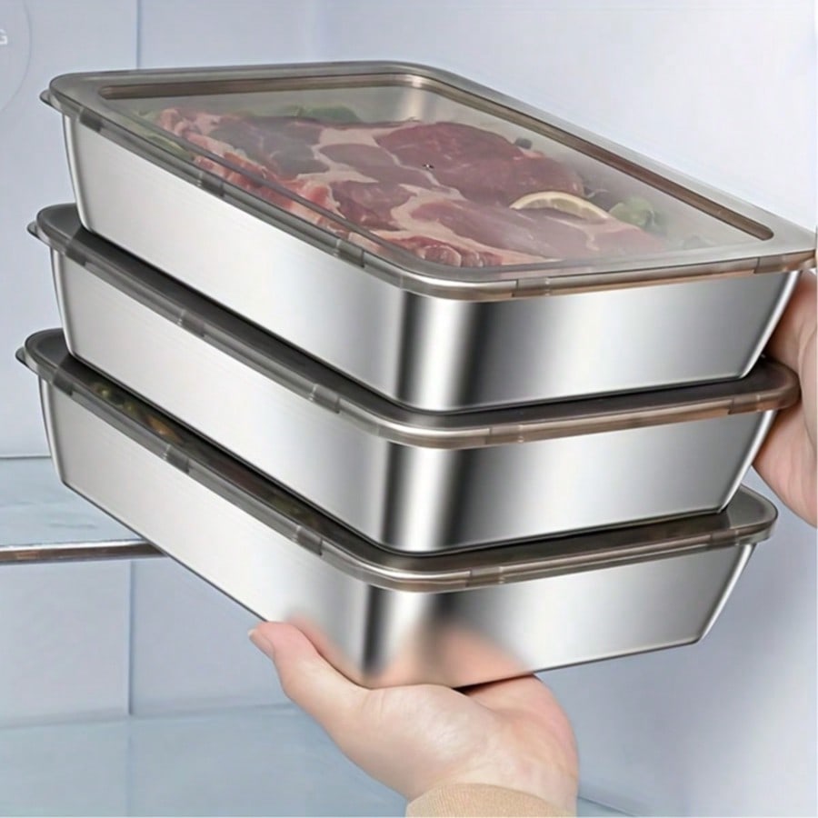 Food Storage Prep Containers - Ensemble de 6 récipients de conservation