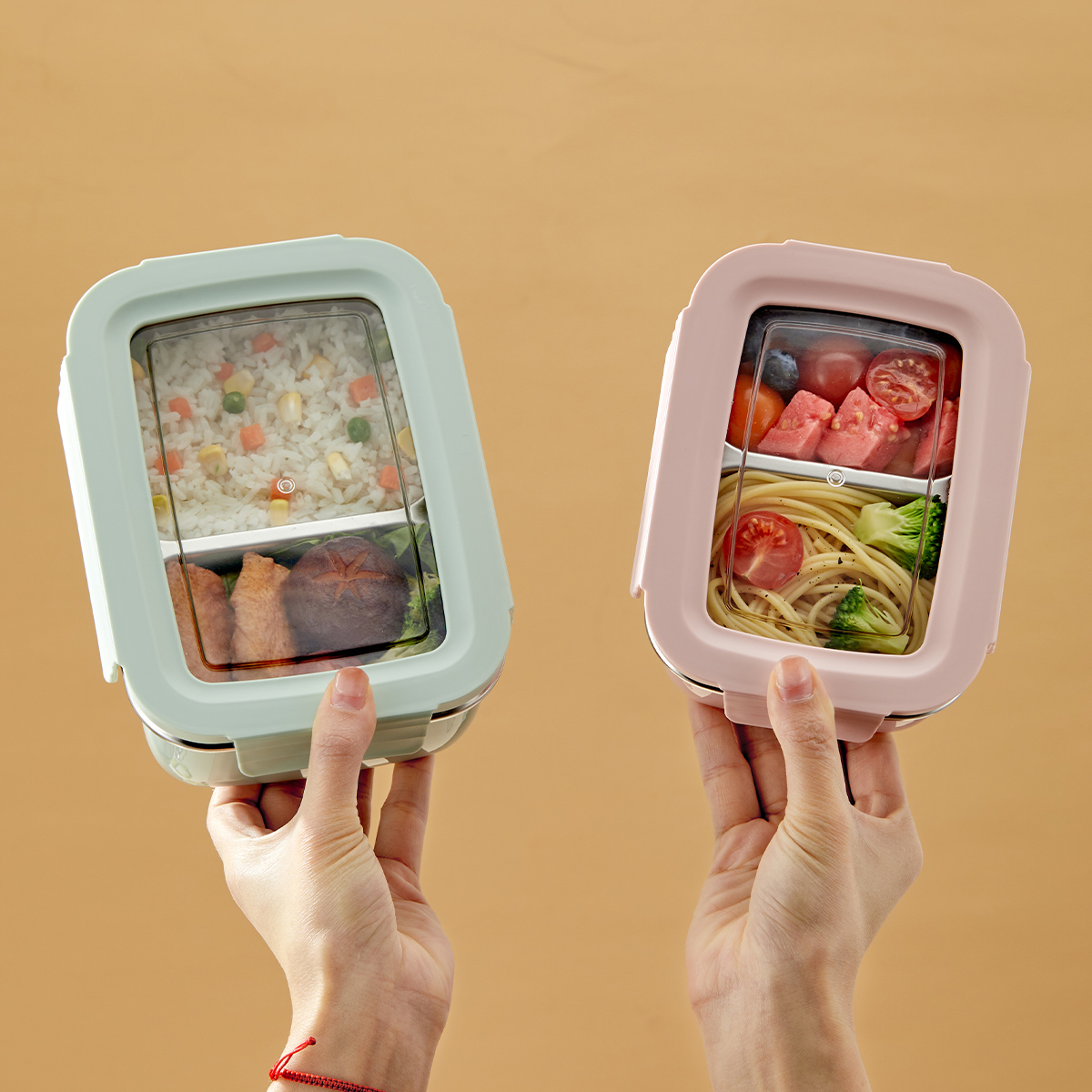 Food Storage With Compartments - Boîte à déjeuner à compartiment en