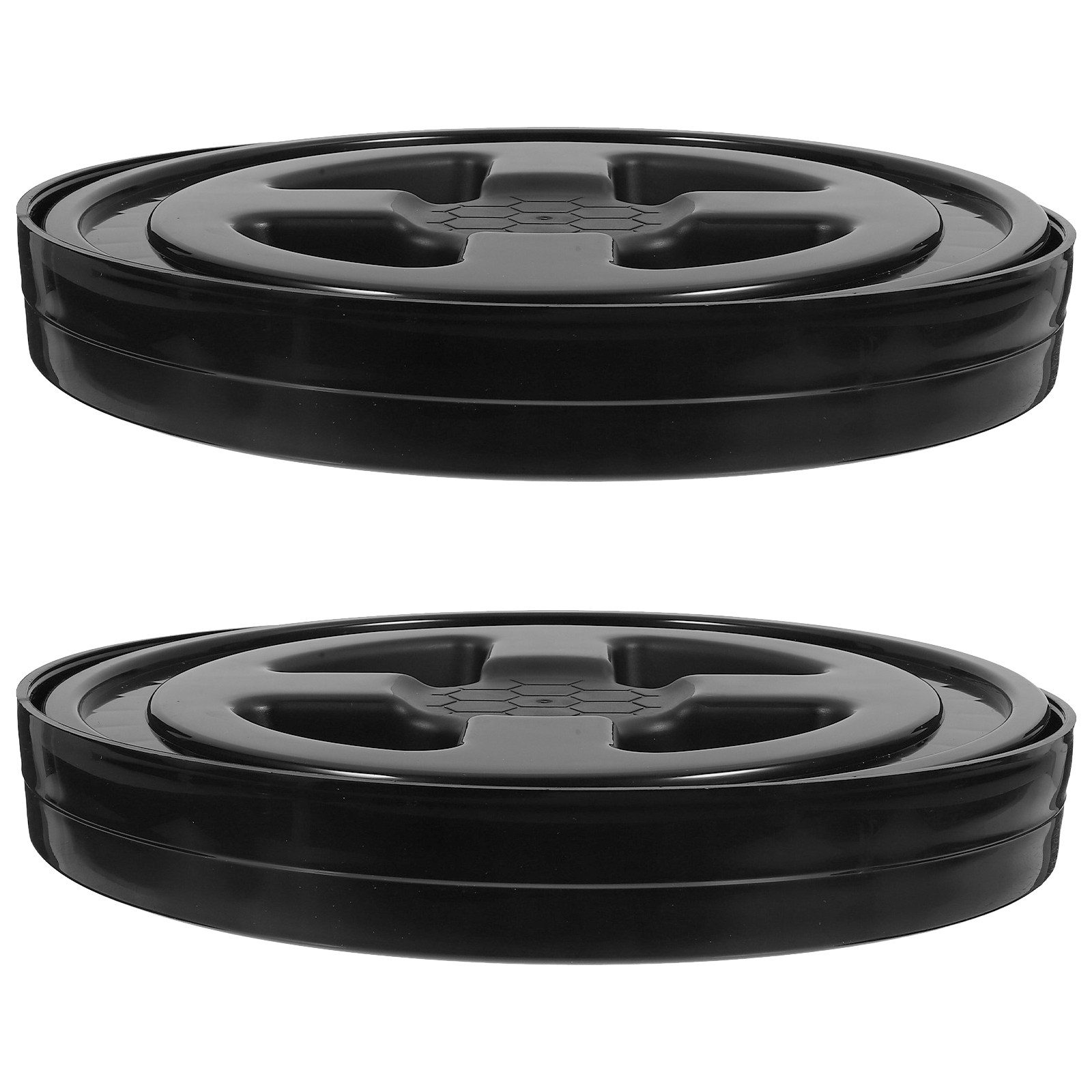 Food Storage With Lock - 2 pièces de couvercles de seau