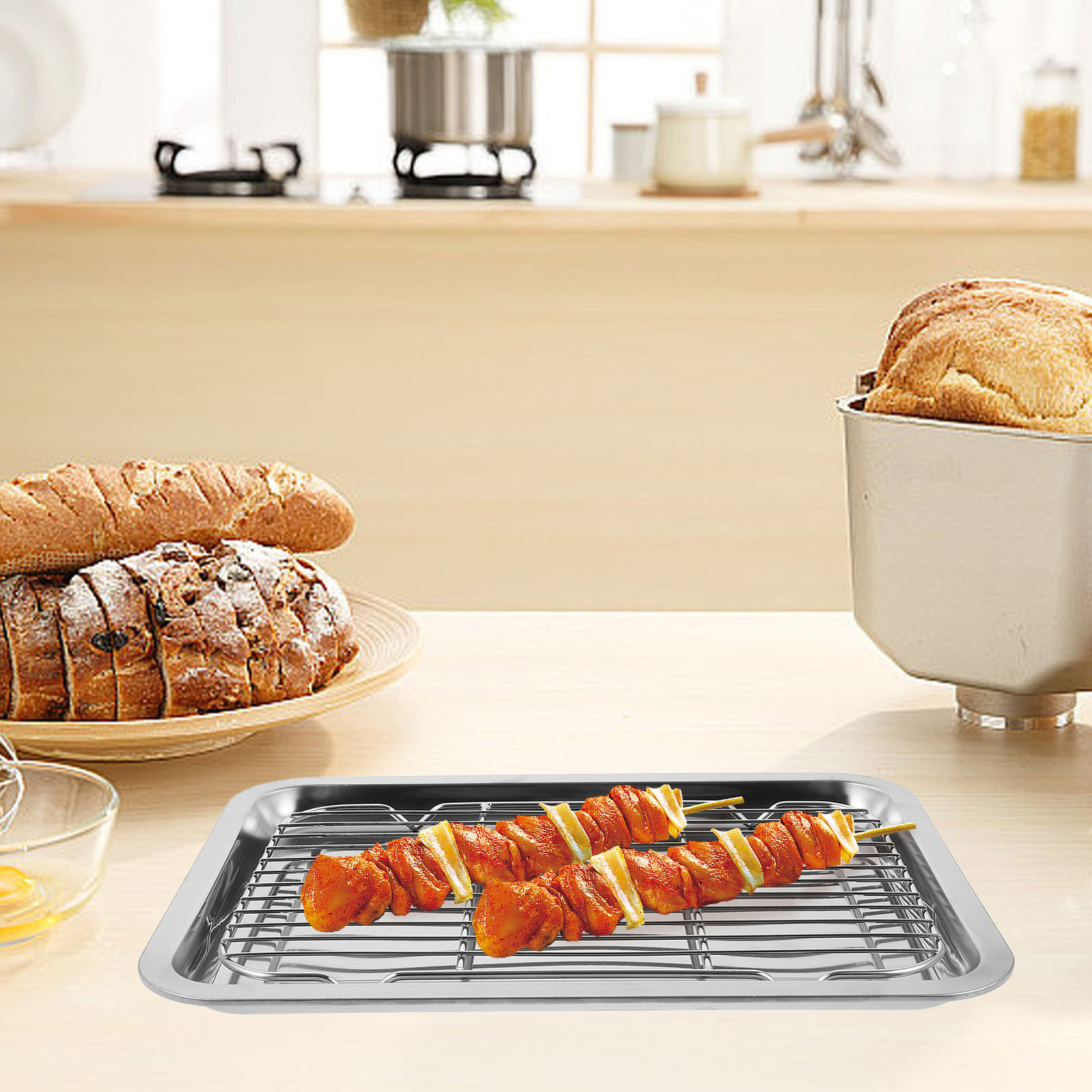Food Storage Rack - 1 ensemble de grille de cuisson