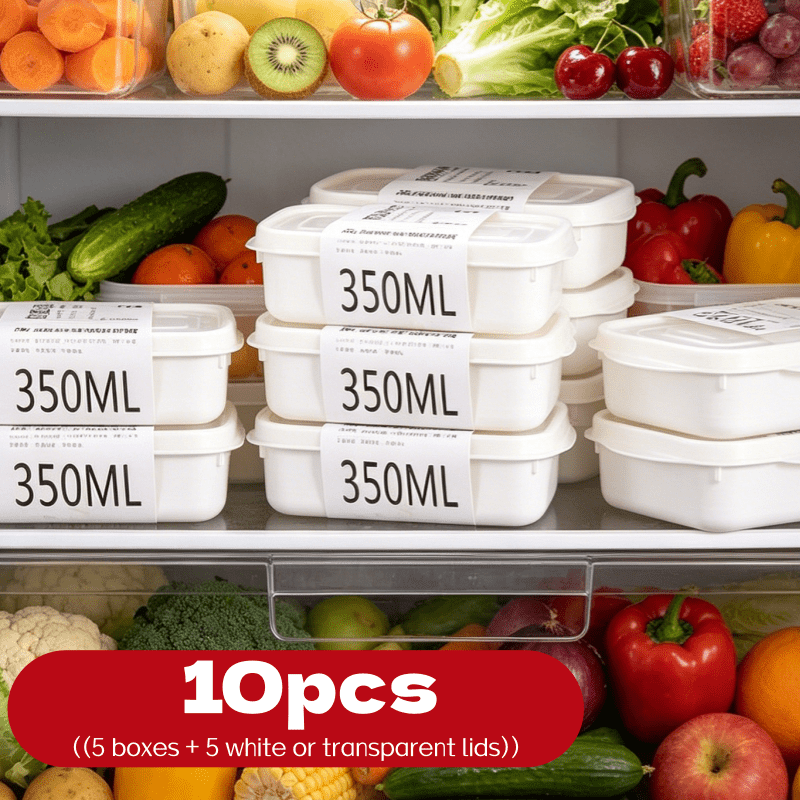 Food Storage Order - Lot de 10 boîtes de conservation