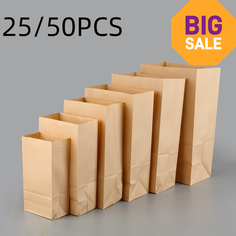 25/50 sacs en papier kraft mar - Food Storage In Plants avis et prix