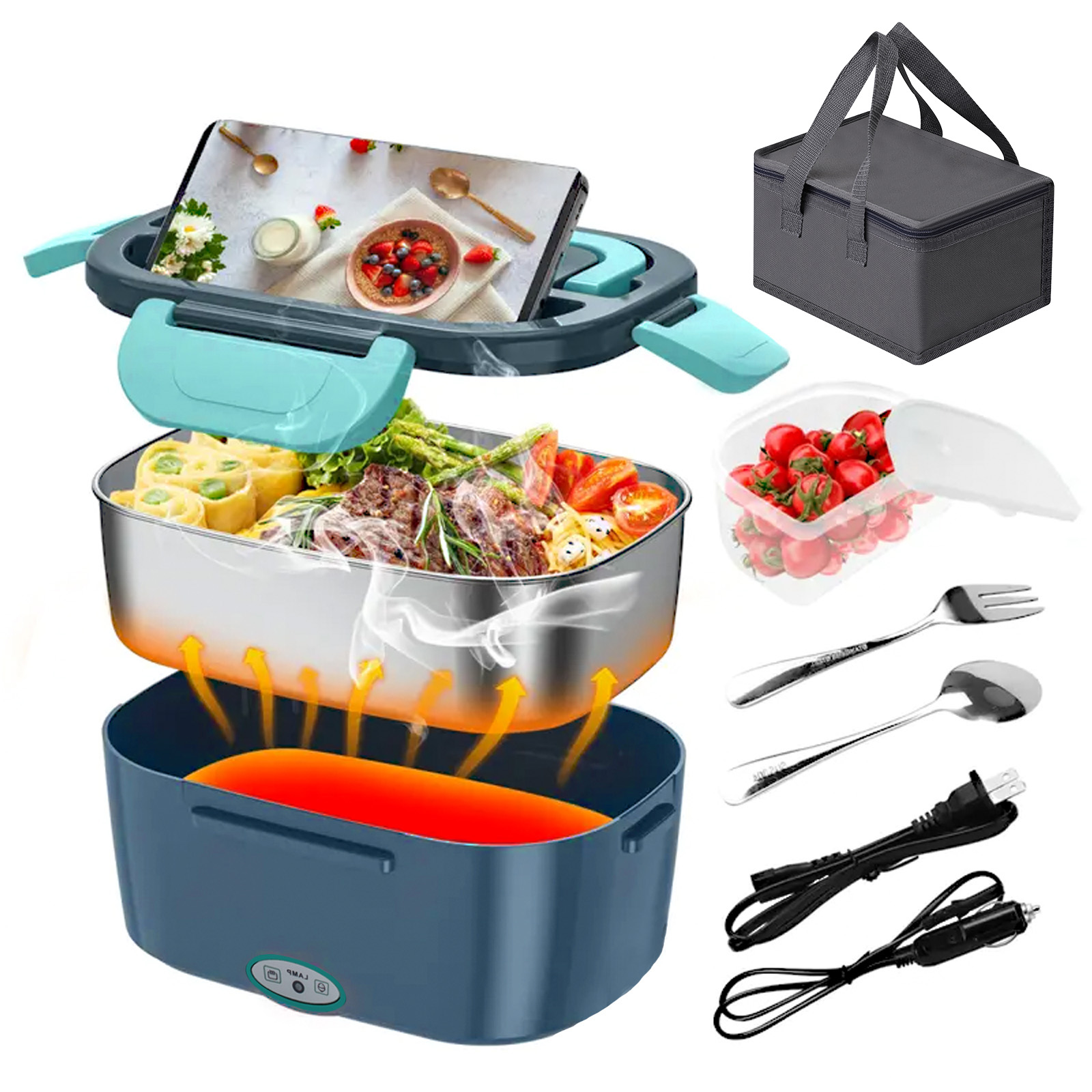 Boîte à lunch chauffante élect - Food Storage Warmer avis et prix