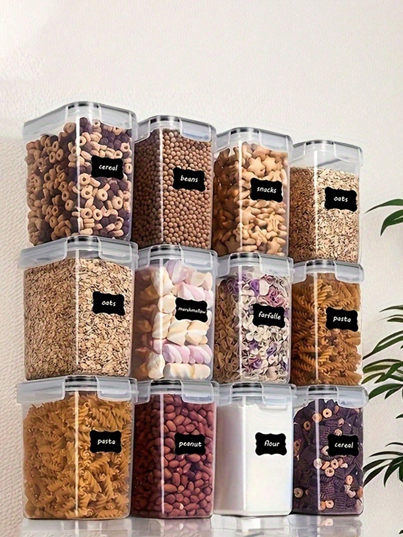 48 contenants hermétiques pour - Food Storage With Lock avis et prix