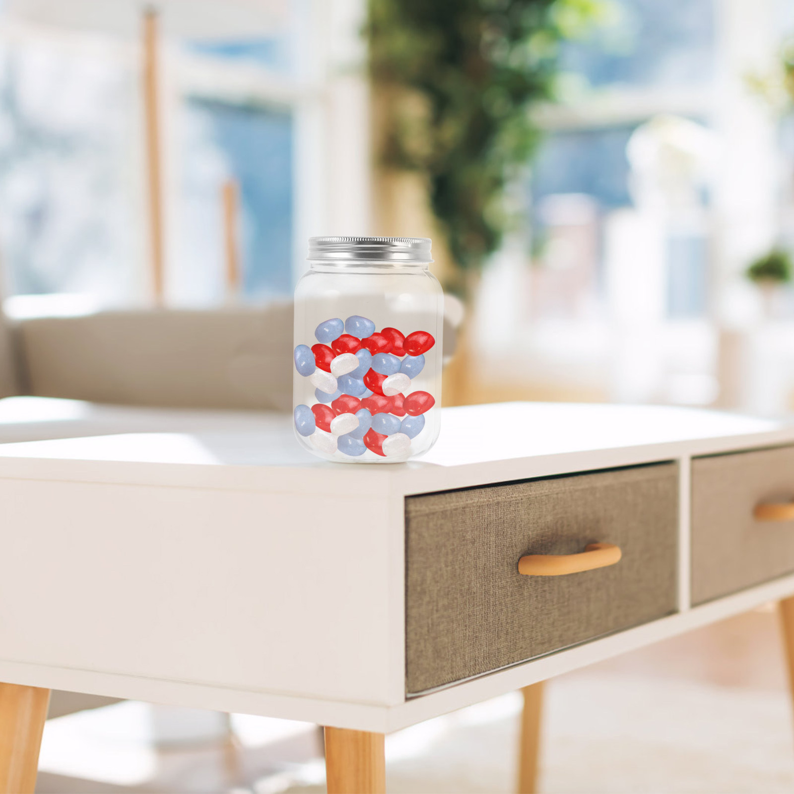 4 pots en plastique transparen - Food Storage Kitchen avis et prix