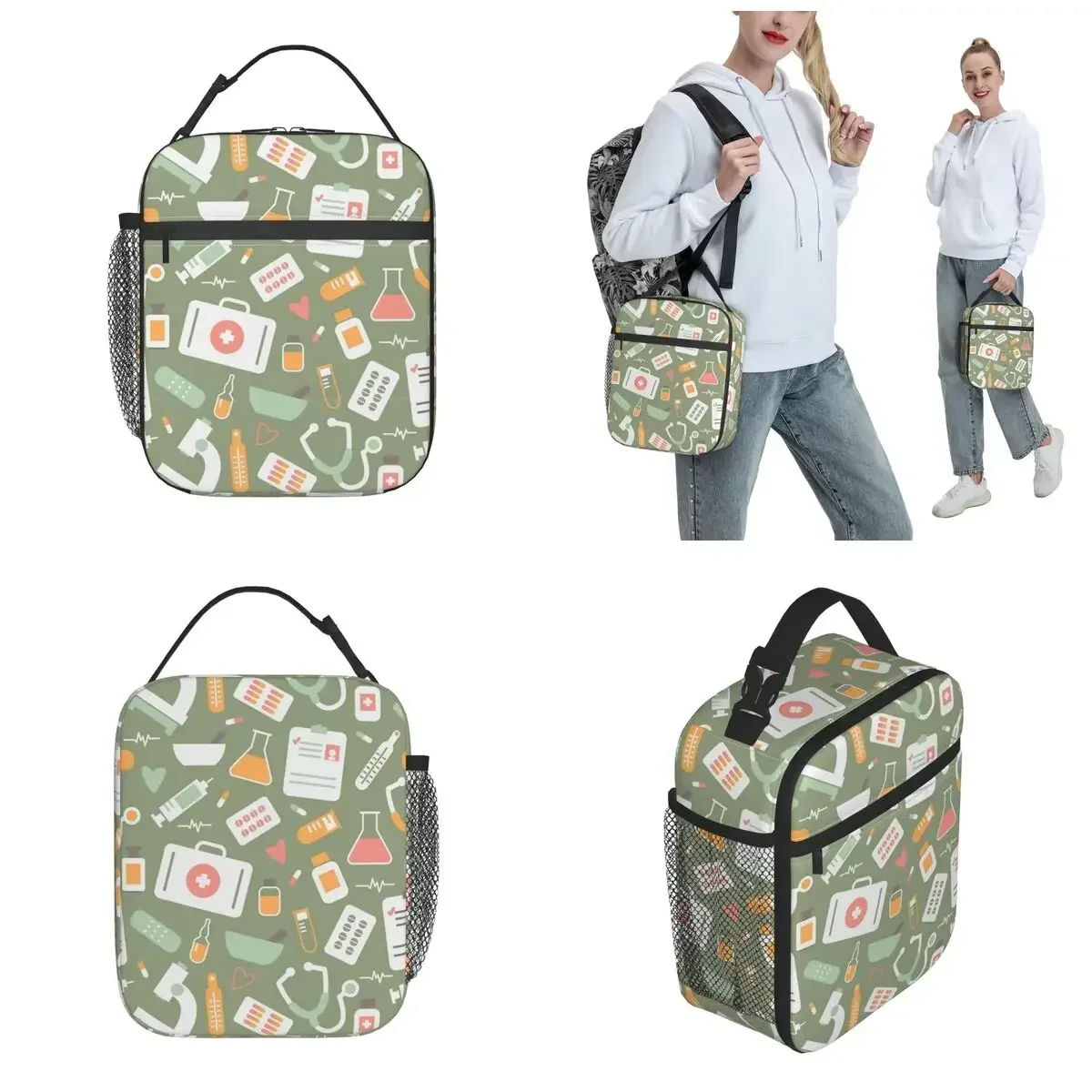 Sac isotherme à motif infirmie - Food Storage With Compartments avis et prix