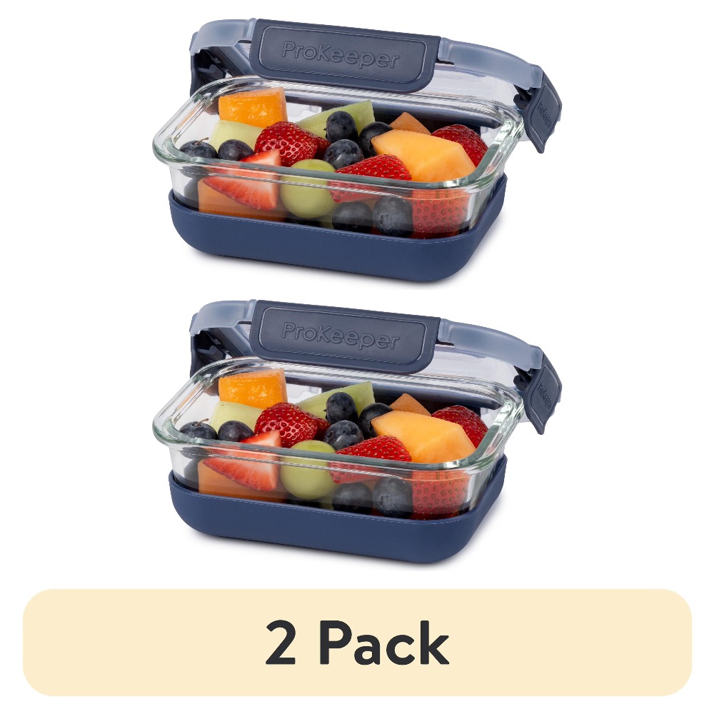 Lot de 2 récipients de conserv - Food Storage Prep Containers avis et prix