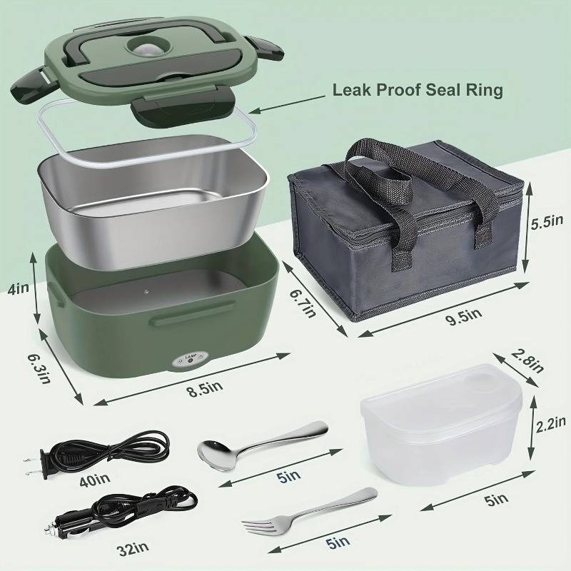 Boîte à déjeuner électrique po - Food Storage Warmer avis et prix