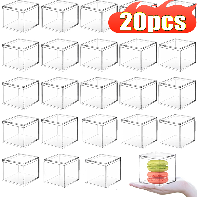 Boîtes en acrylique transparen - Xmas Food Storage Containers avis et prix