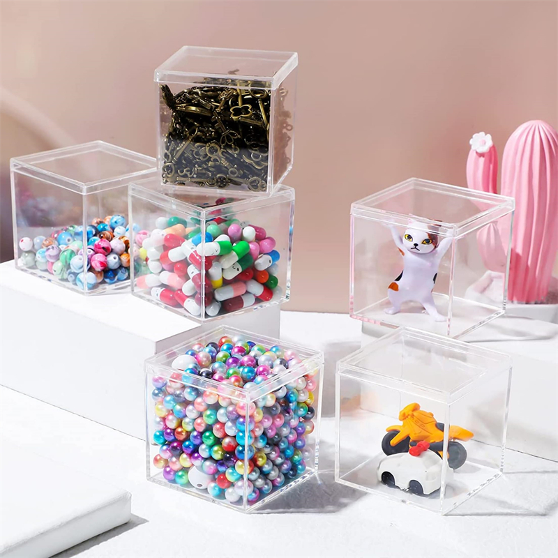 Boîtes en acrylique transparen - Xmas Food Storage Containers avis et prix