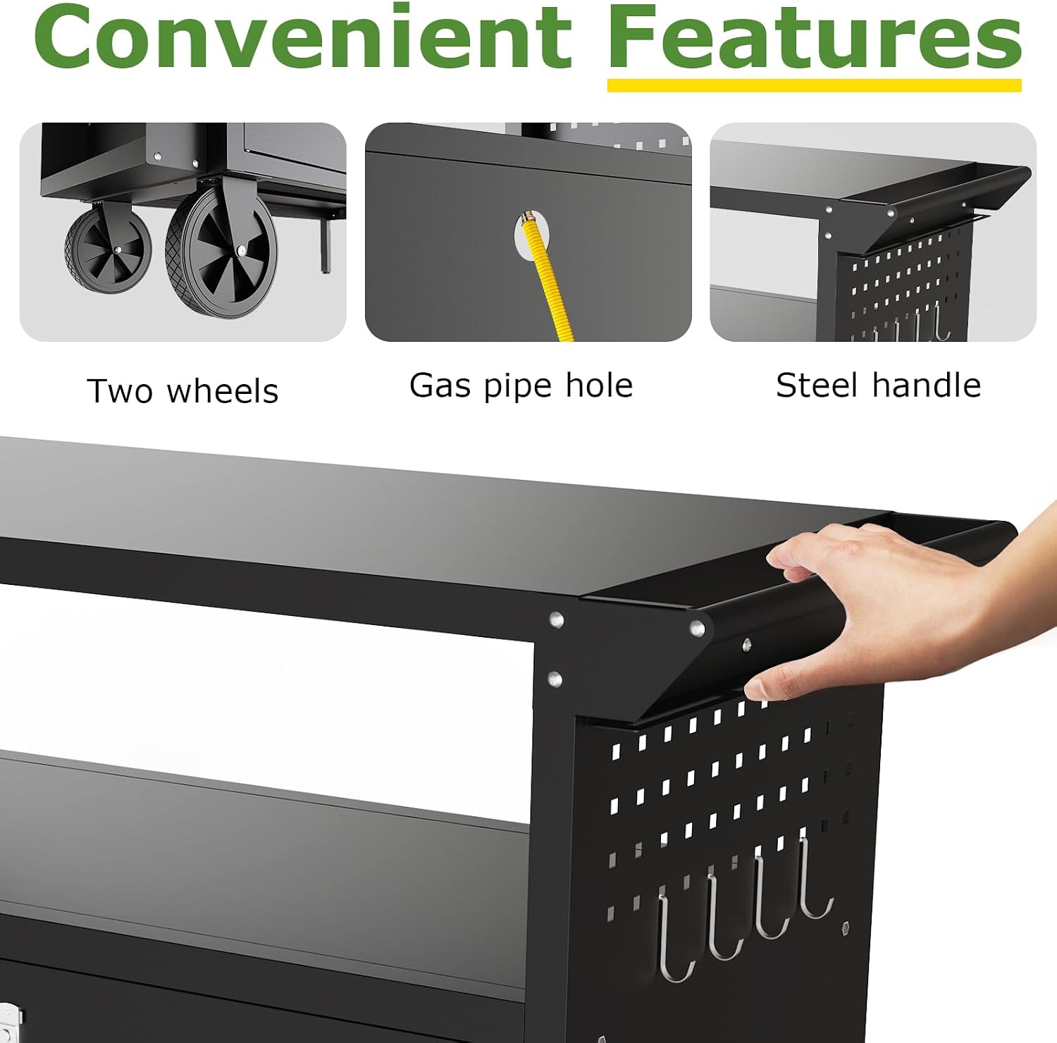 Table de barbecue d'extérieur  - Food Storage Kitchen avis et prix