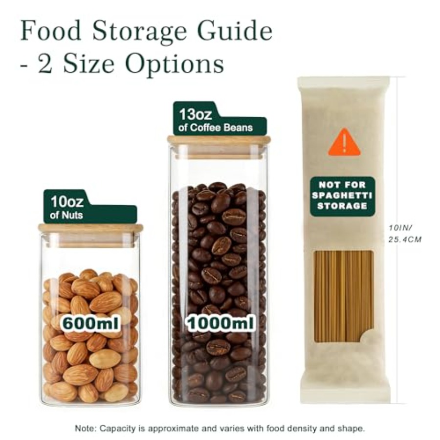 Lot de 12 bocaux de conservati - Food Storage With Lids avis et prix