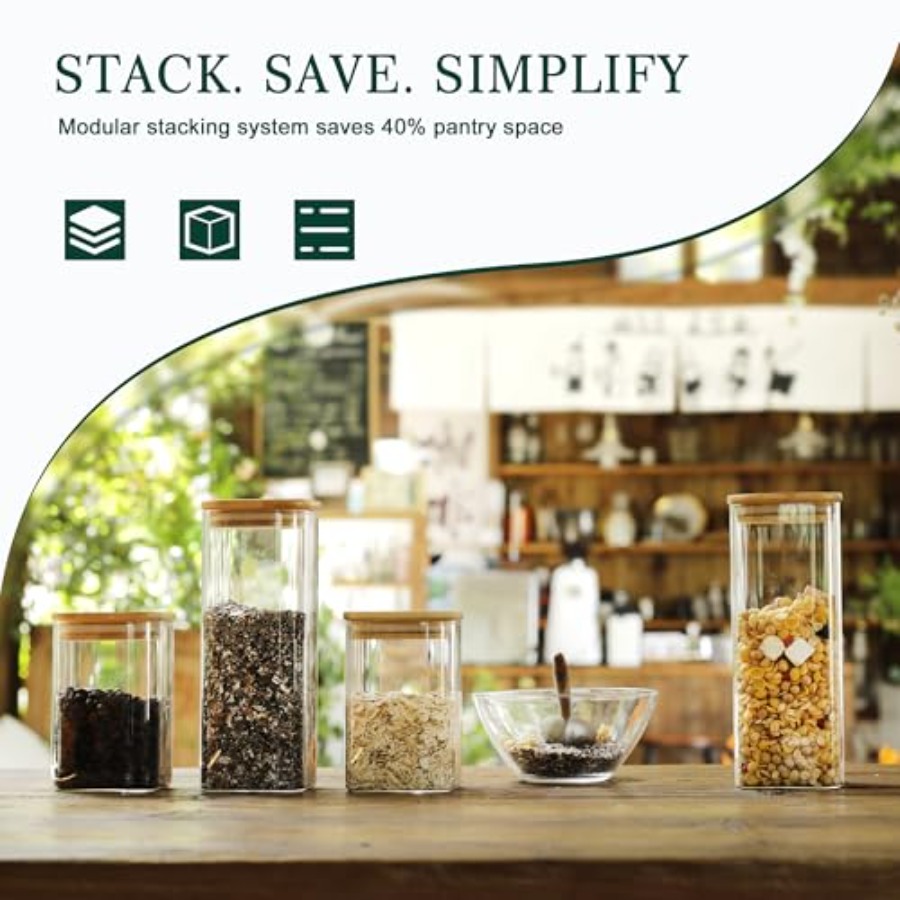 Lot de 12 bocaux de conservati - Food Storage With Lids avis et prix