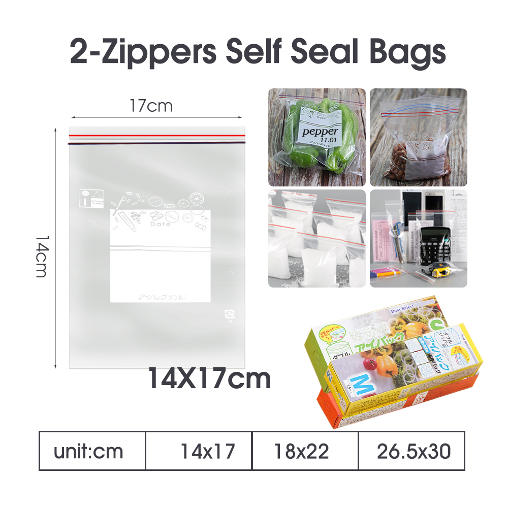 Sacs refermables à fermeture é - Food Storage With Lock avis et prix