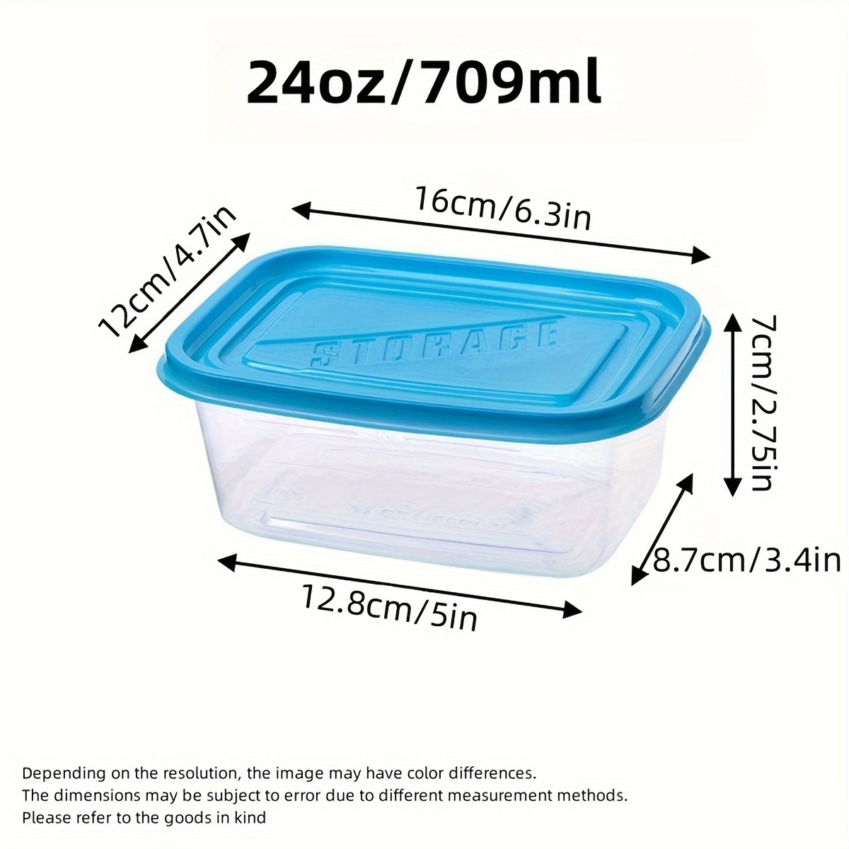 Ensemble de 6 contenants de st - Food Storage Boxes With Lids avis et prix