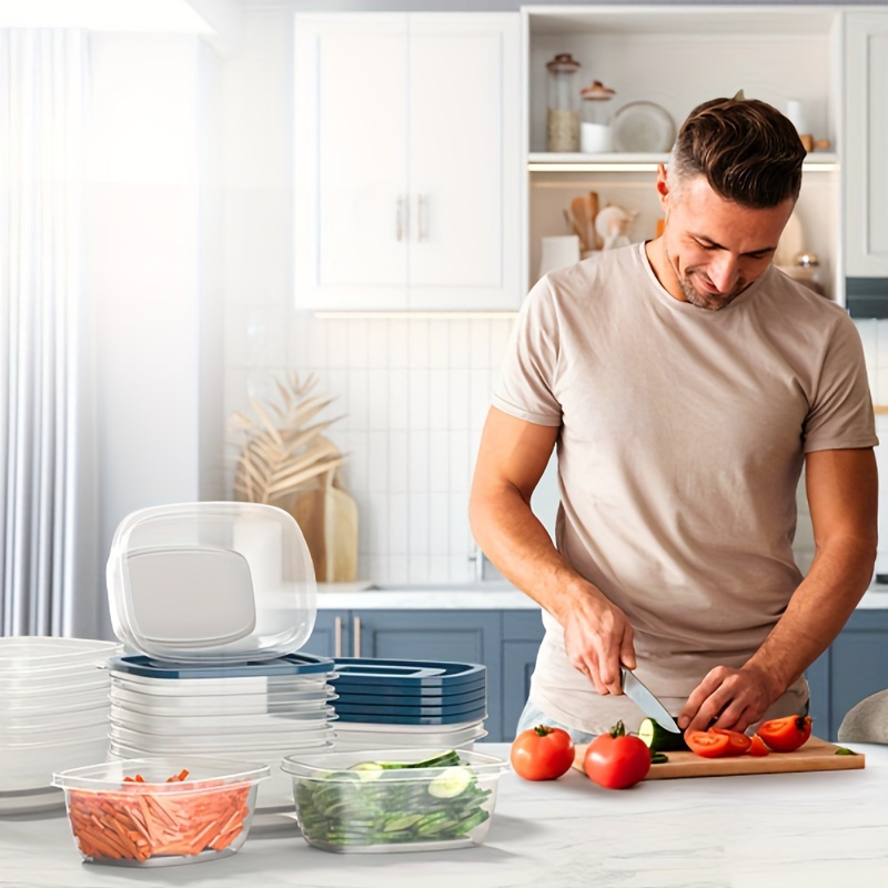 Ensemble de 6 contenants de st - Food Storage Boxes With Lids avis et prix