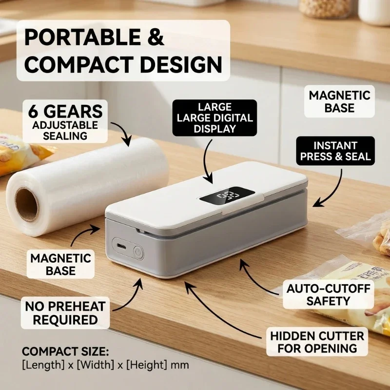 Mini-scelleuse thermique recha - Food Storage Machine avis et prix