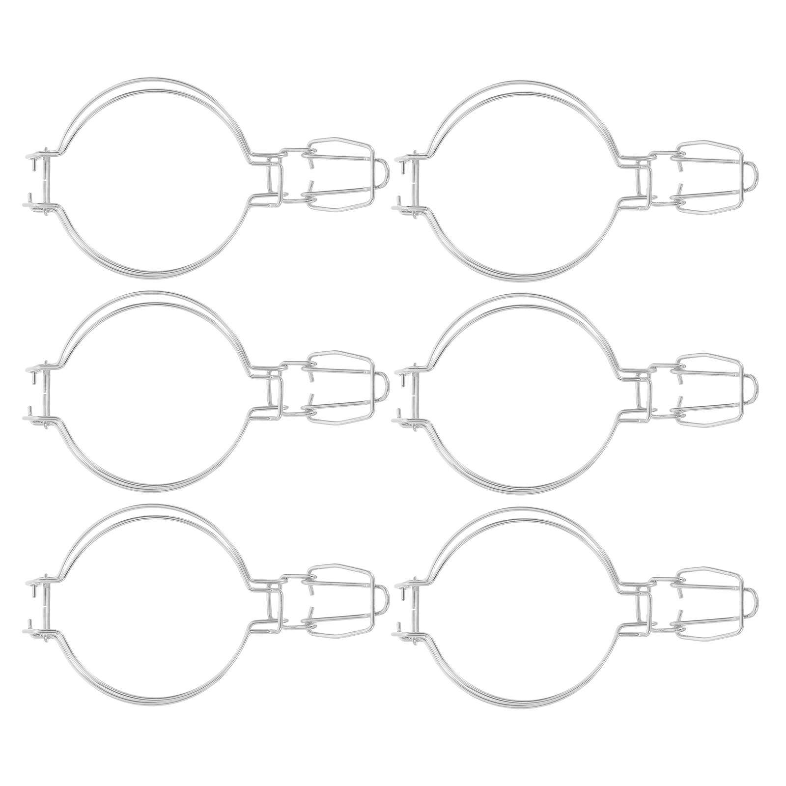 6 pièces de boucles de fermetu - Food Storage With Lock avis et prix