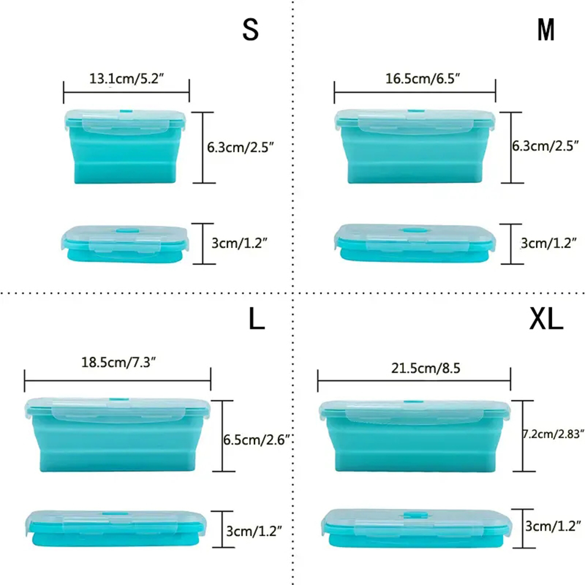 Boîte de conservation alimenta - Food Storage Silicone avis et prix