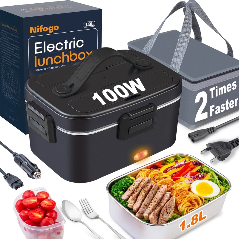 Boîte à lunch chauffante élect - Food Storage Warmer avis et prix