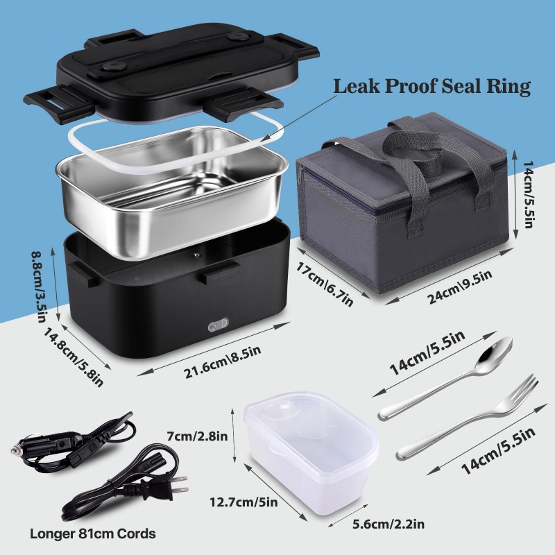 Boîte à lunch chauffante élect - Food Storage Warmer avis et prix
