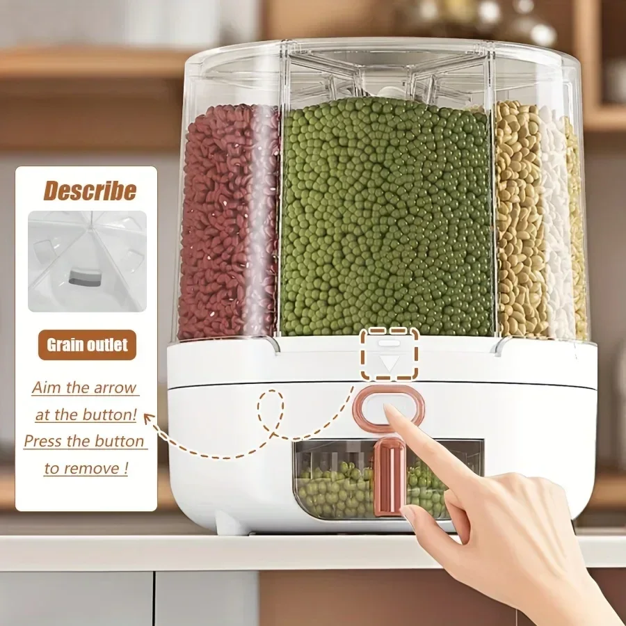 6 compartiments 360 °   Récipi - Food Storage With Compartments avis et prix