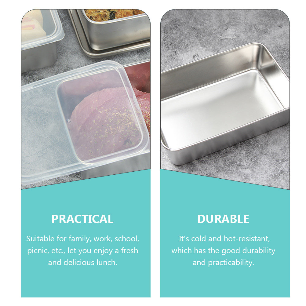 Boîte de conservation en acier - Food Storage Lunch Box avis et prix