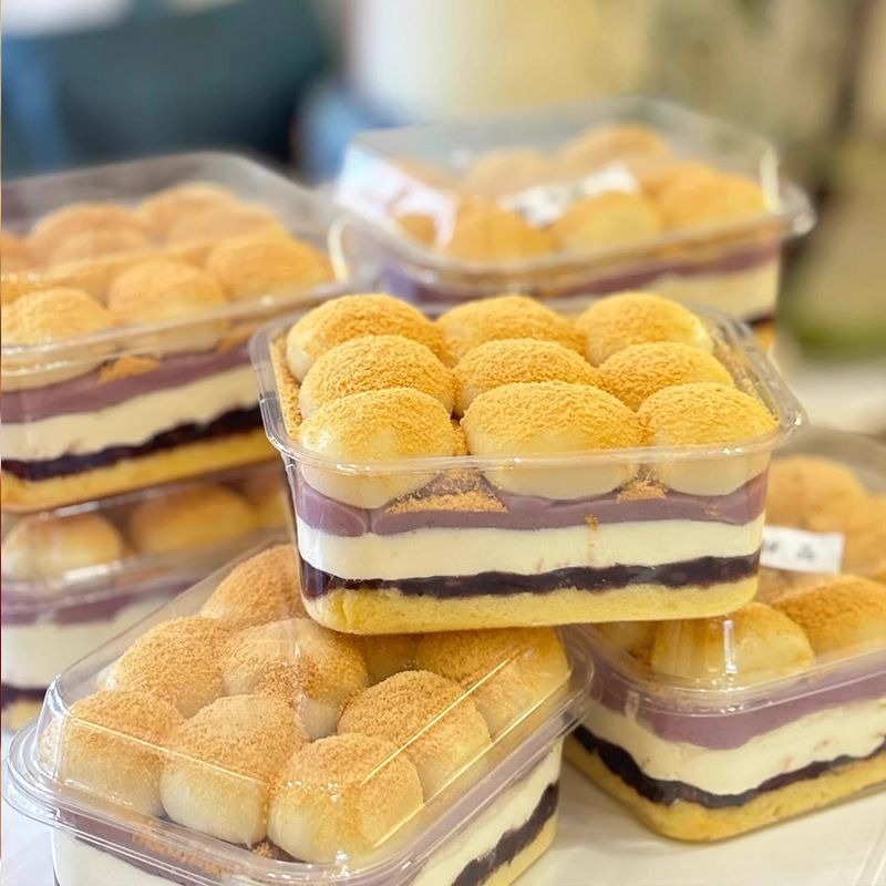 Boîte à gâteau en plastique av - Xmas Food Storage Containers avis et prix