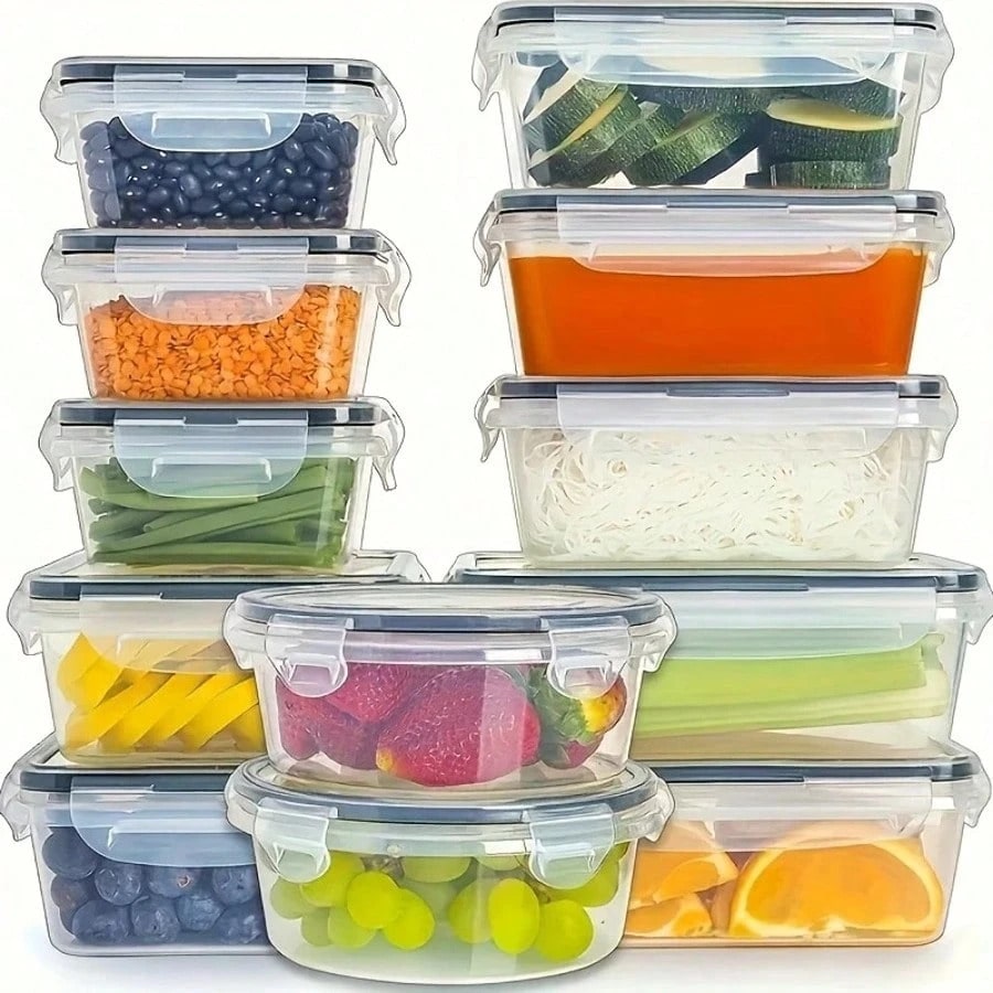 12 boîtes de conservation des  - Food Storage Lunch Box avis et prix