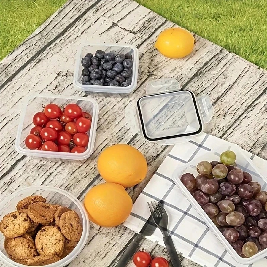 12 boîtes de conservation des  - Food Storage Lunch Box avis et prix