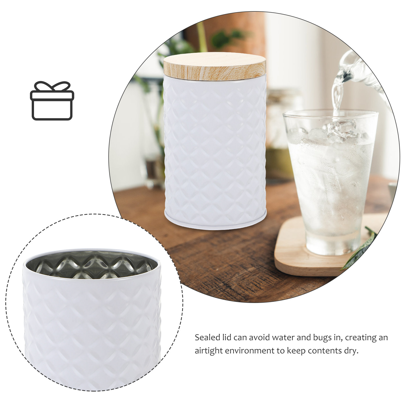 Lot de 2 boîtes de rangement e - Food Storage With Lids avis et prix