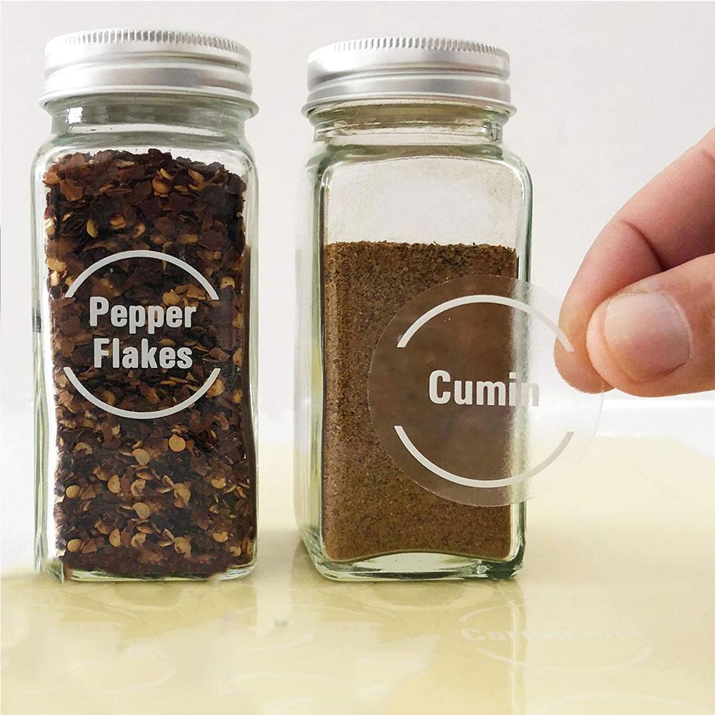 144 étiquettes transparentes p - Food Storage Name avis et prix