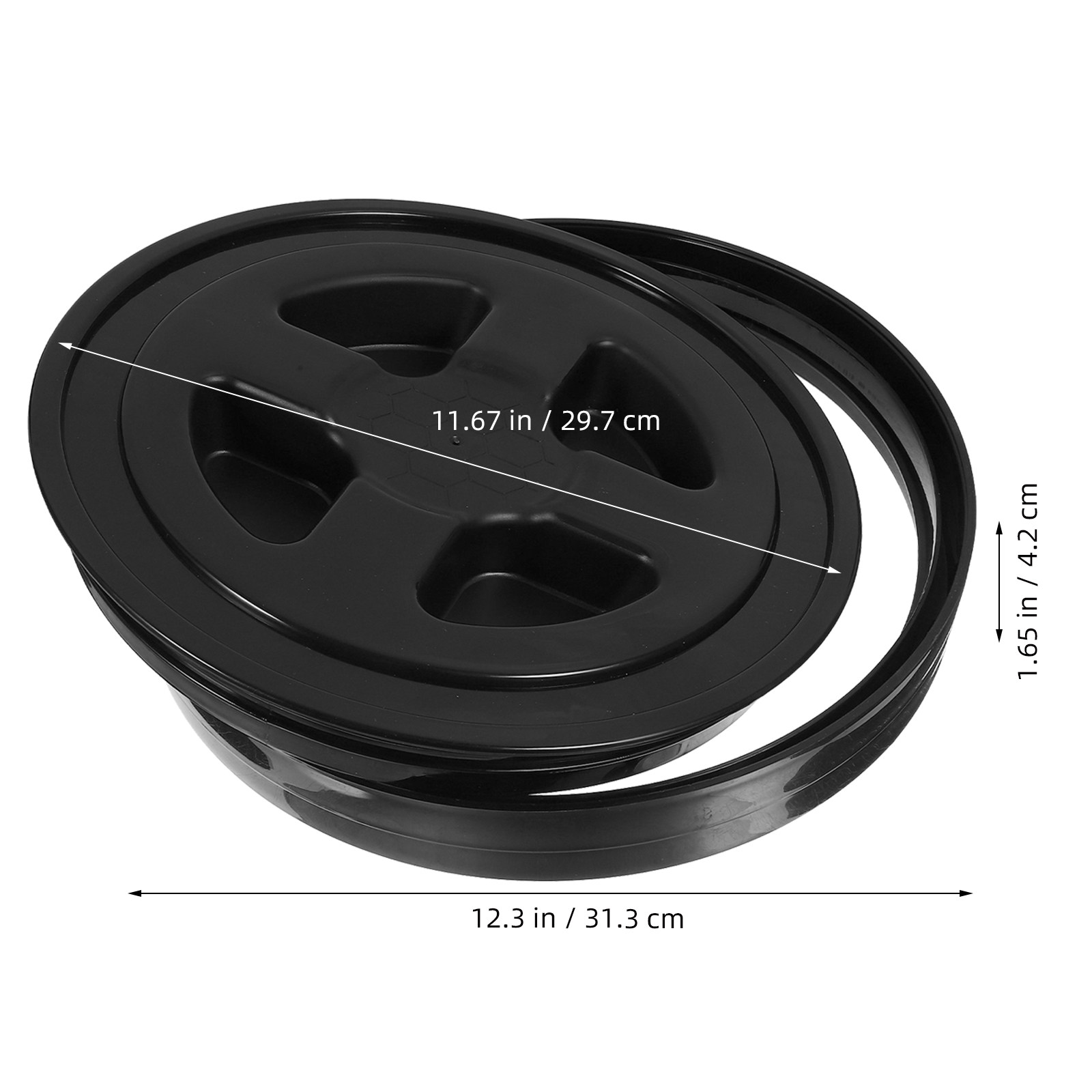 2 pièces de couvercles de seau - Food Storage With Lock avis et prix