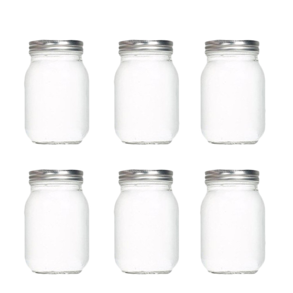 6 pots en verre ronds transpar - Food Storage With Lids avis et prix
