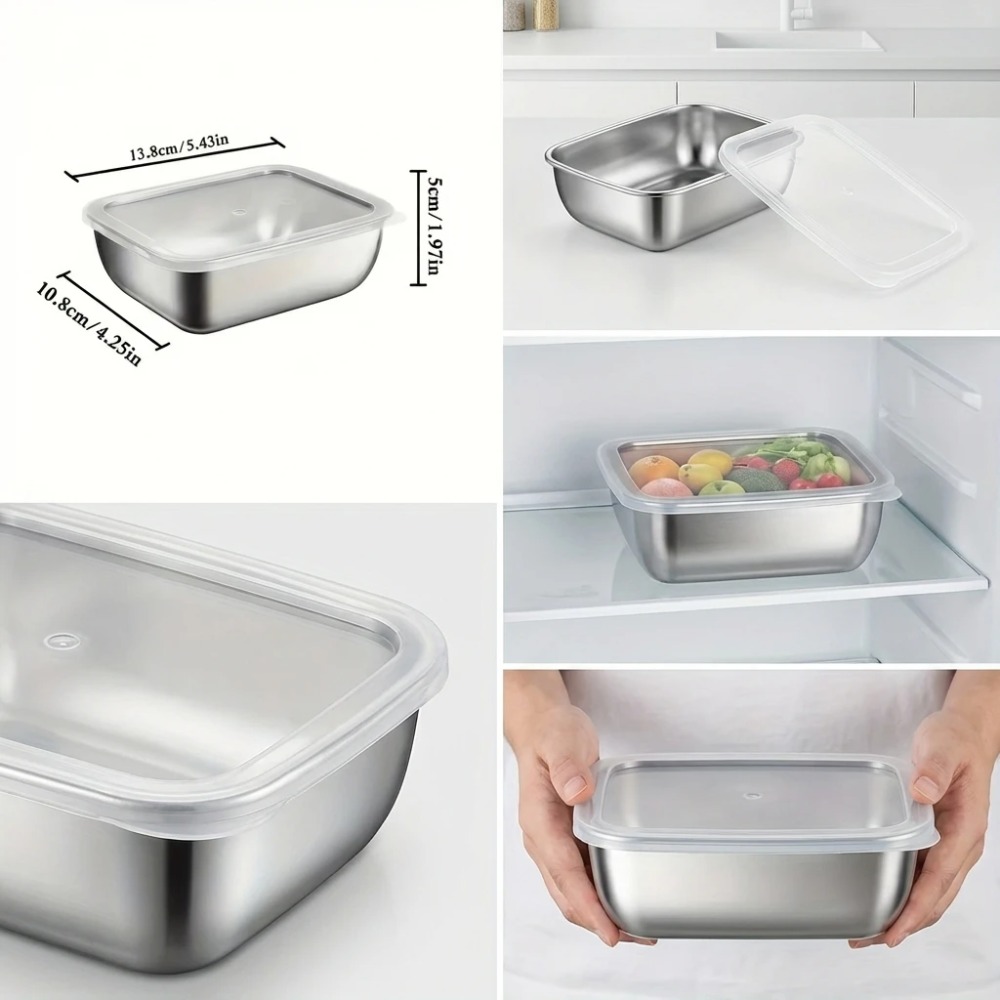 Lot de 6 boîtes de conservatio - Food Storage Lunch Box avis et prix