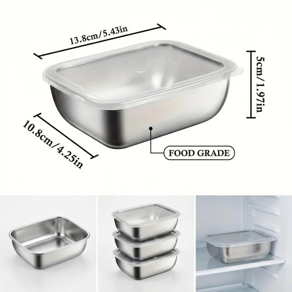 Lot de 6 boîtes de conservatio - Food Storage Lunch Box avis et prix