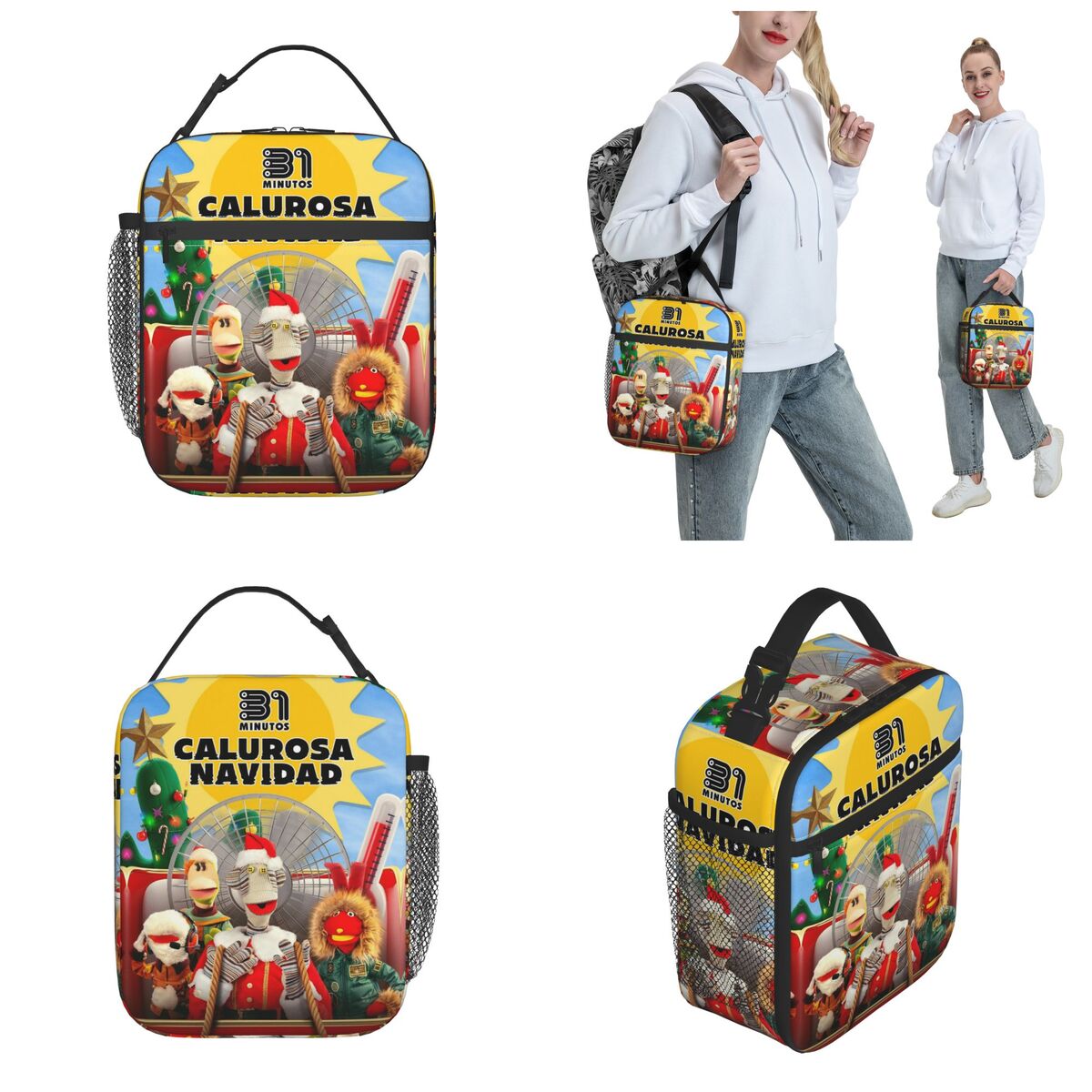 Sac à déjeuner isotherme chili - Xmas Food Storage Containers avis et prix
