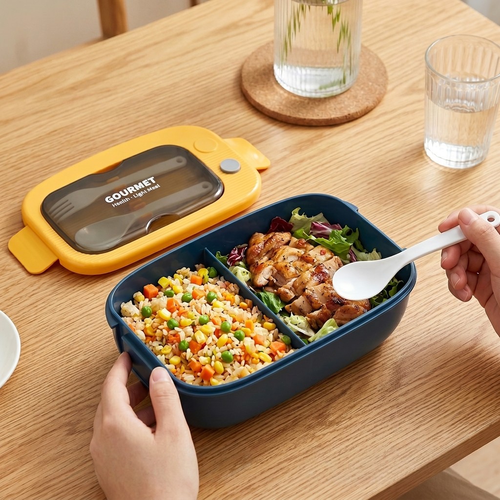 Boîte à bento en plastique mic - Food Storage Prep Containers avis et prix