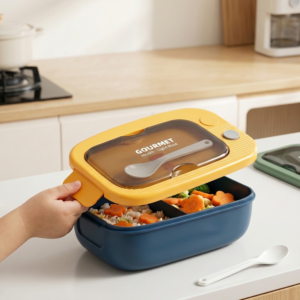 Boîte à bento en plastique mic - Food Storage Prep Containers avis et prix