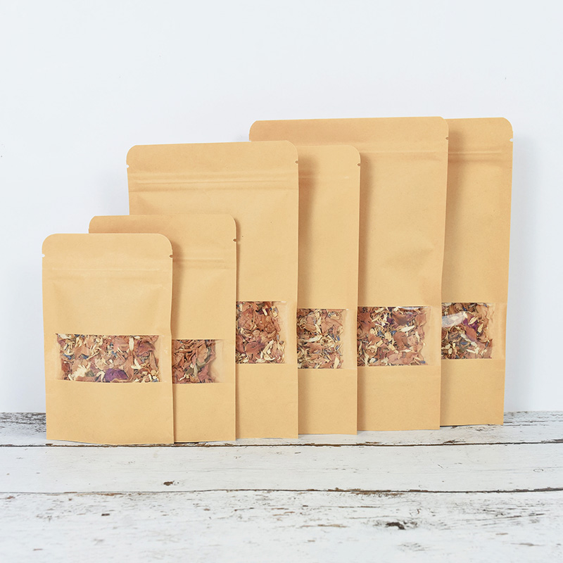Sacs en papier Kraft à fermetu - Food Storage With Lock avis et prix