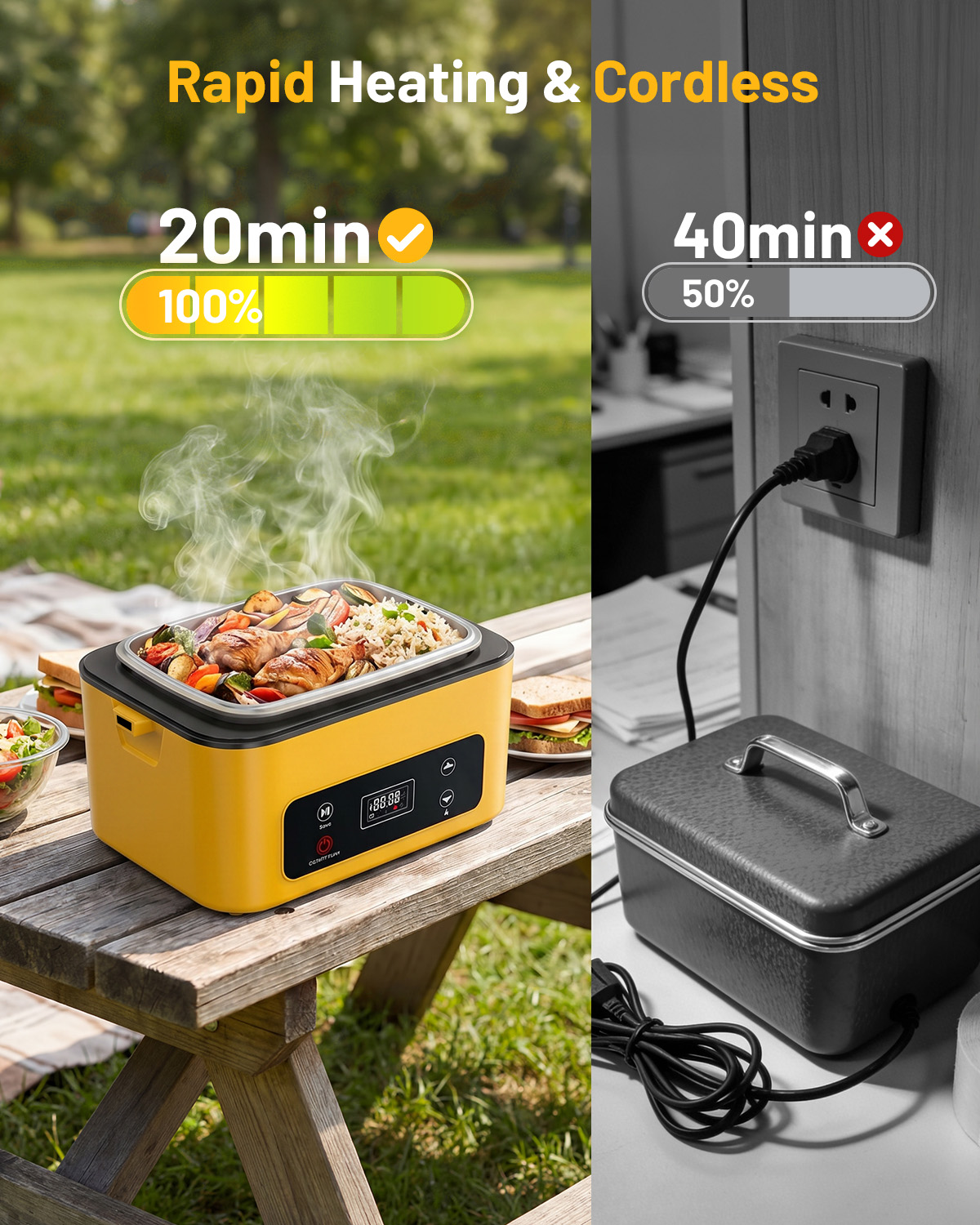 TaskStar Boîte à lunch chauffa - Food Storage Warmer avis et prix