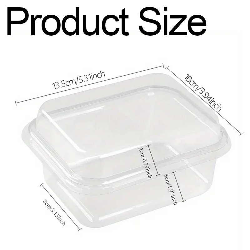 Boîte à gâteaux transparente M - Xmas Food Storage Containers avis et prix