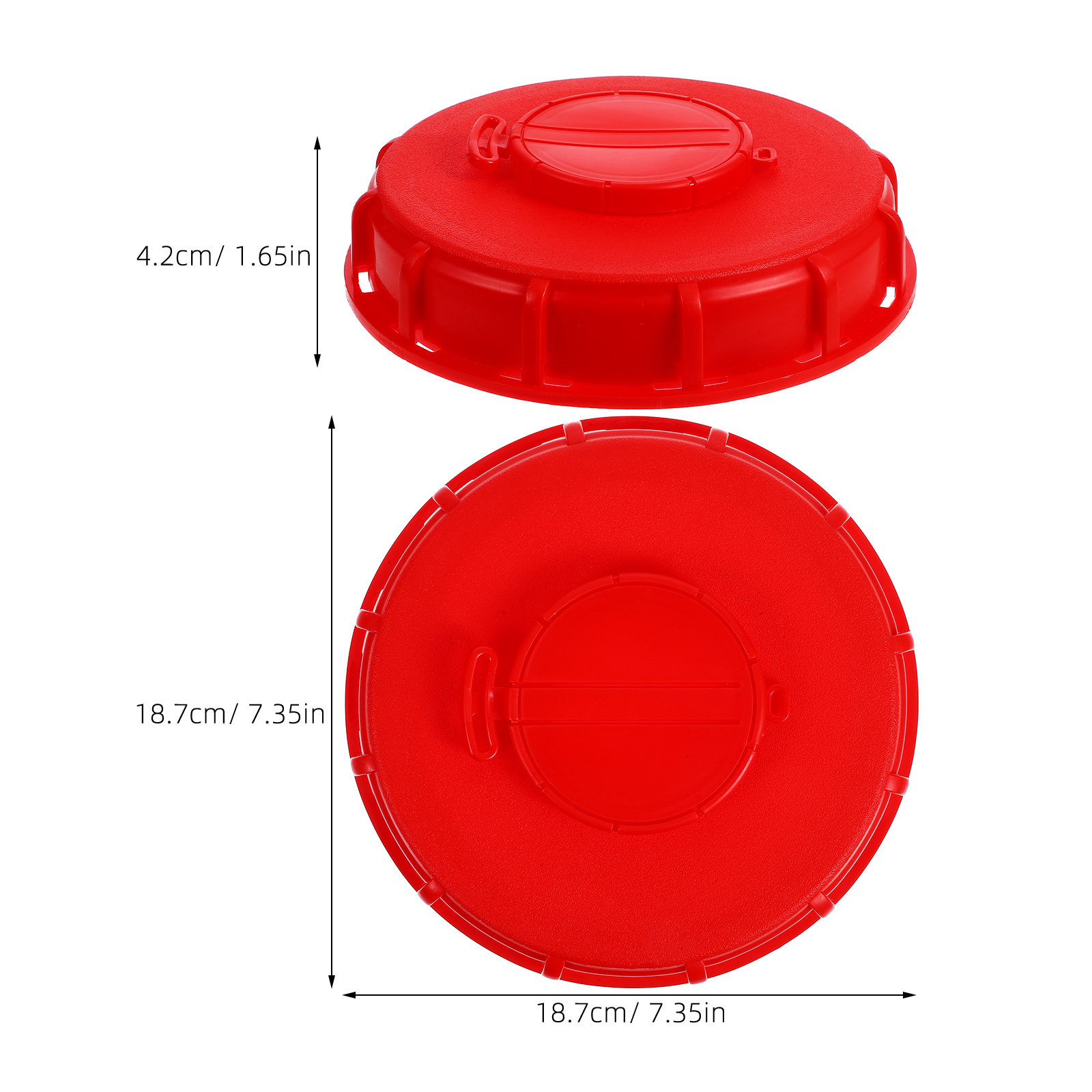 Couvercle rouge pour IBC de 16 - Food Storage With Lids avis et prix