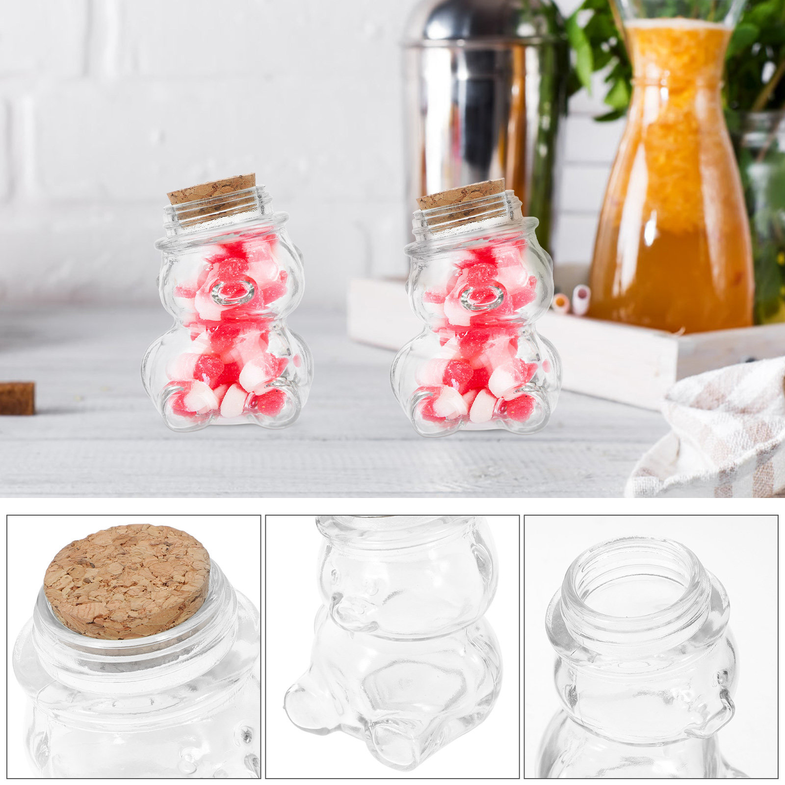 Ensemble de pots à bonbons en  - Food Storage Containers Set avis et prix